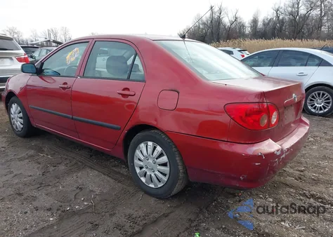 2008 Toyota Corolla Ce z USA, uszkodzony, nr VIN 2T1BR32EX8C932684
